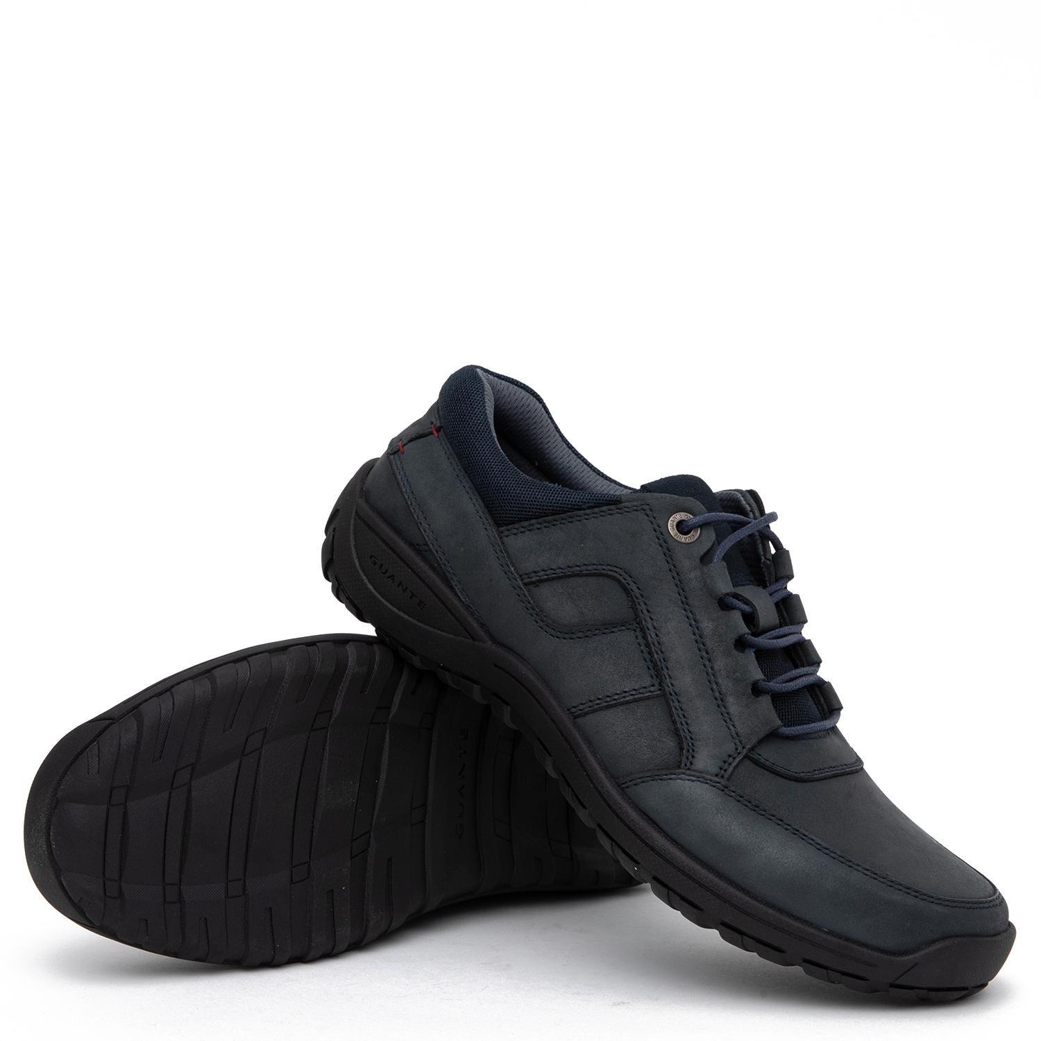 Zapato de cuero hombre Guante azul Cowell-3