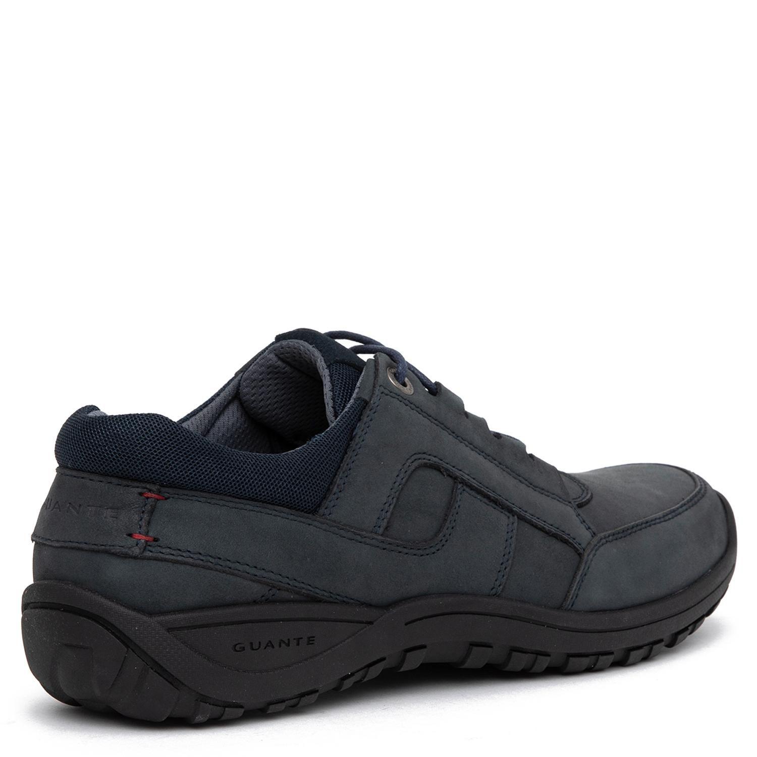 Zapato de cuero hombre Guante azul Cowell-4