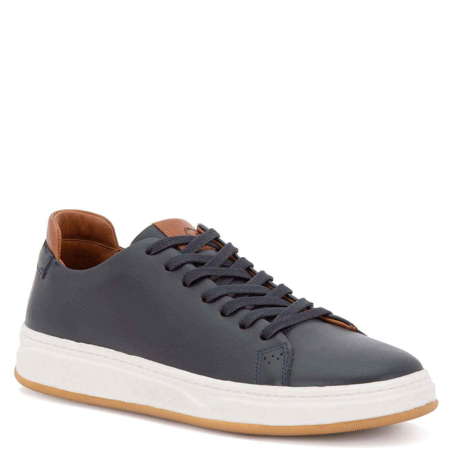Zapatilla de cuero hombre Guante marino Hamilton-4