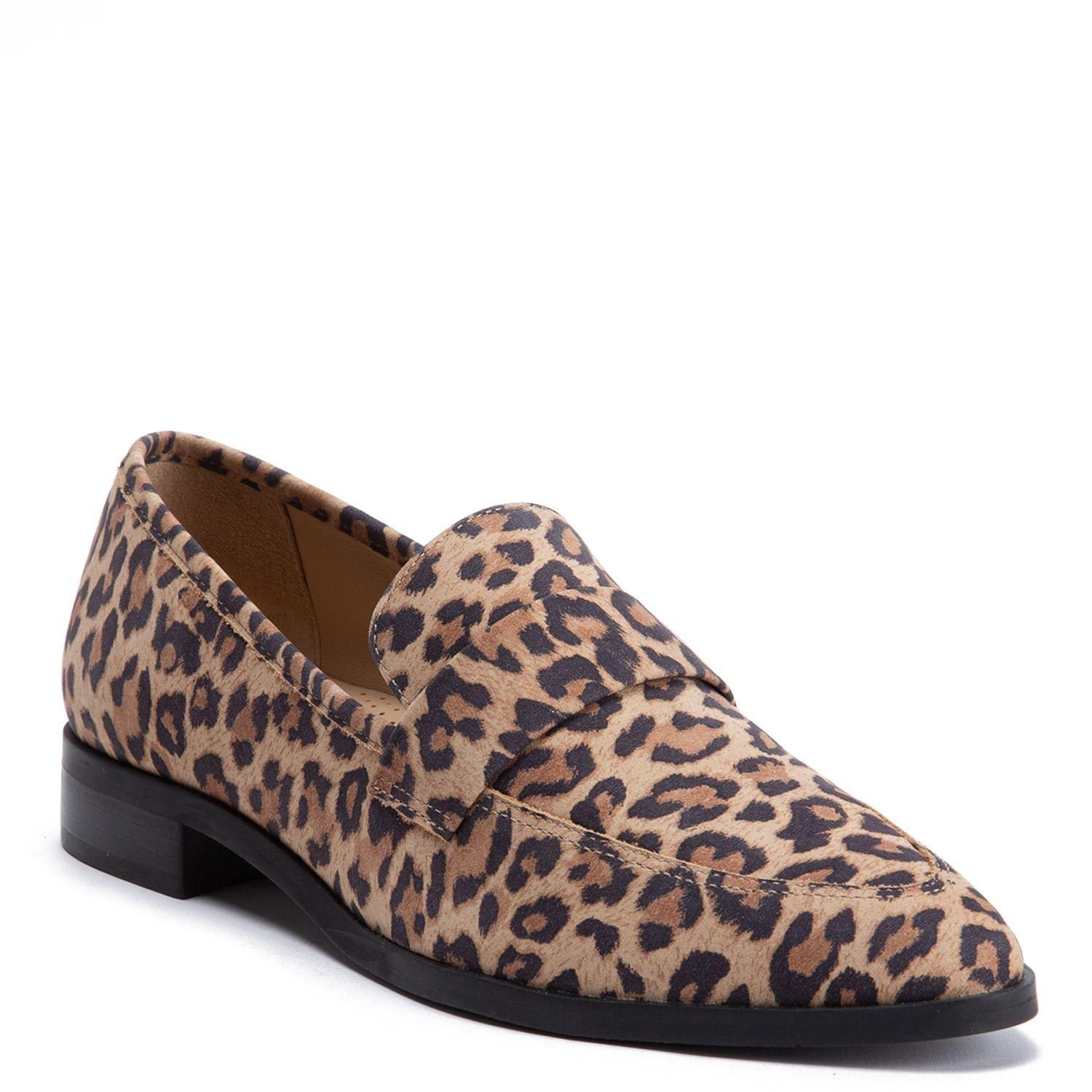 Mocasin de cuero mujer Gacel Leopardo Cruz 0660356-2