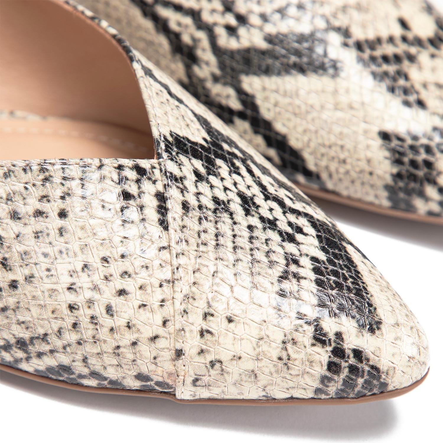 Ballerina de cuero mujer Gacel animal print Kim-5
