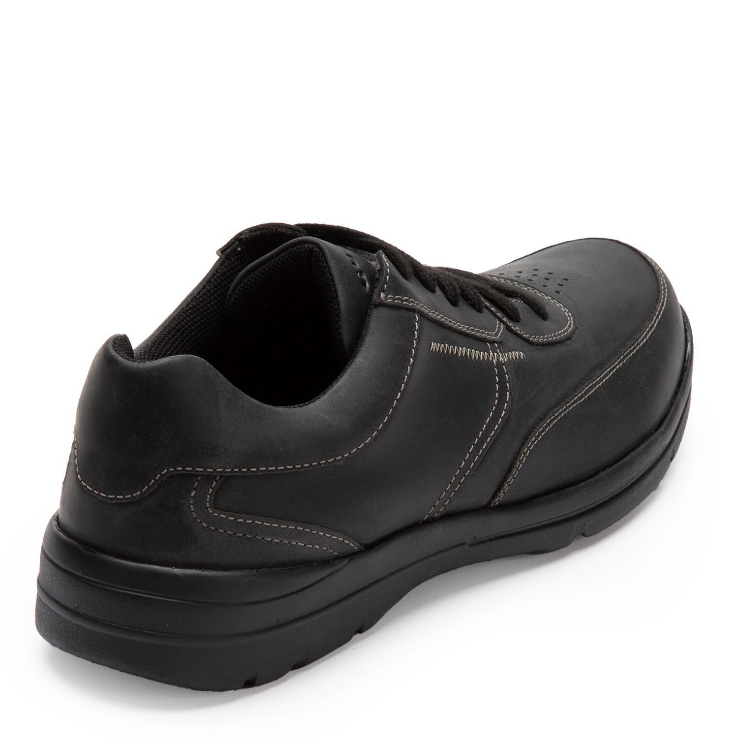 Zapato de cuero hombre Guante negro Winipeg-4
