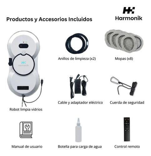 Robot Limpia Vidrios Aut nomo Inteligente Harmonik Hrc10 2800 Pa-7