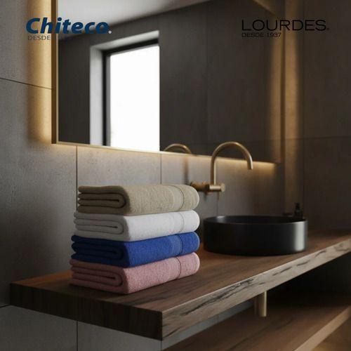 Pack 4 Toallas Chiteco Algod n 400g Manos 80x45 Cm Colores Beige Rosa Blanco y Azul-3