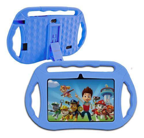 Tablet Para Ni os 7 Pulg 2G 32G Control Parental Wifi Playstore Veidoo V883 Azul-0