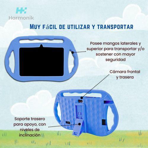 Tablet Para Ni os 7 Pulg 2G 32G Control Parental Wifi Playstore Veidoo V883 Azul-5
