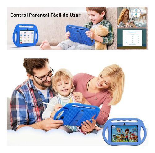 Tablet Para Ni os 7 Pulg 2G 32G Control Parental Wifi Playstore Veidoo V883 Azul-6