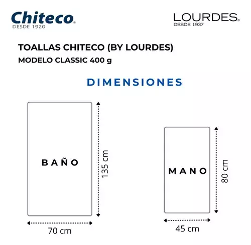 Pack 4 Toallas Chiteco Algod n Ba o Y Manos 400g Colores Rosa y Beige-3