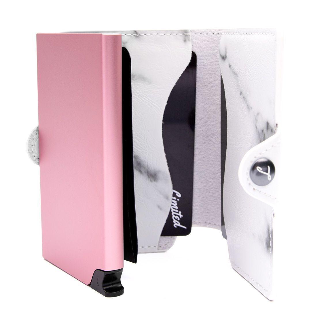 Billetera Tarjetero Limited Slim Marmol con Monedero-3