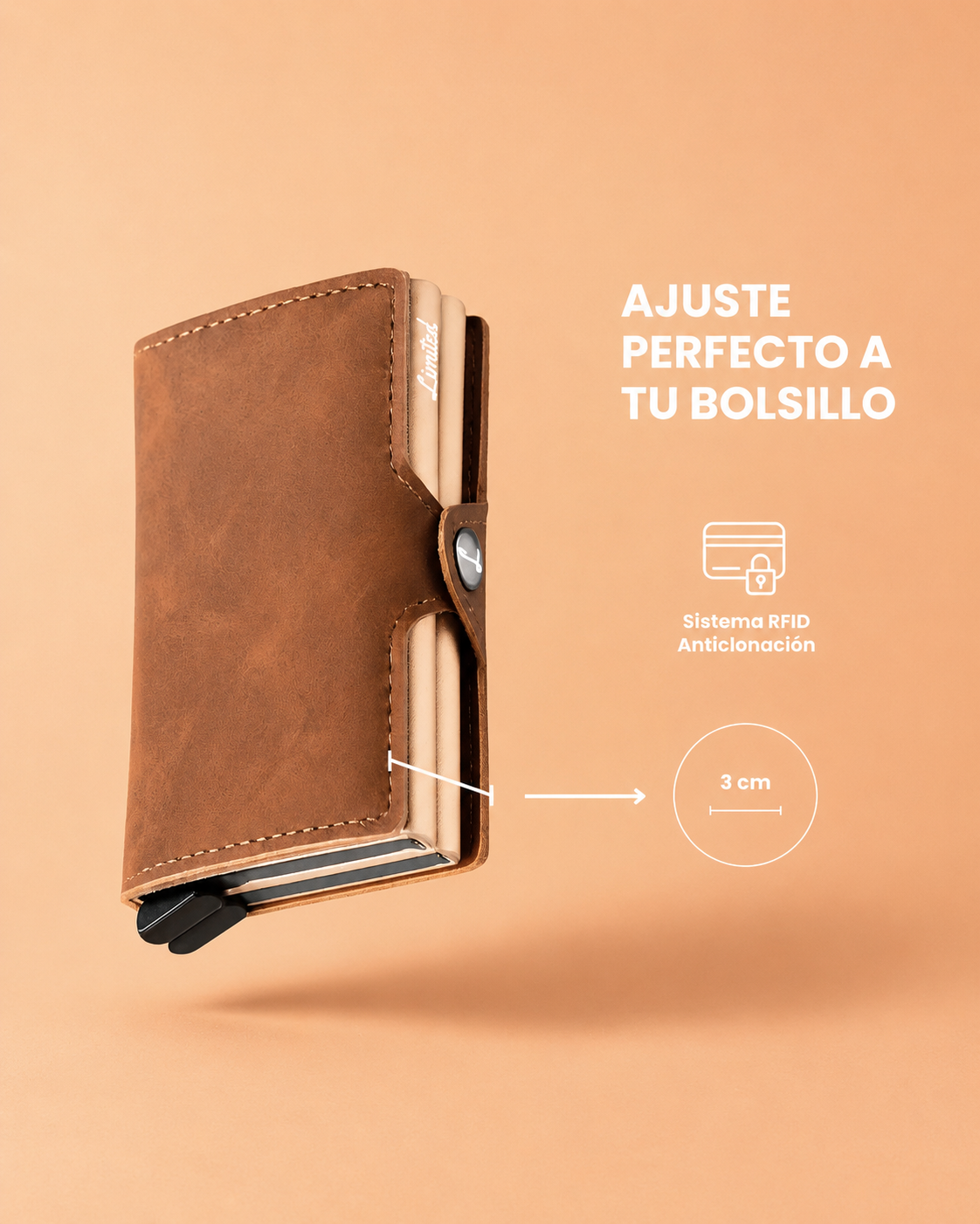 Billetera con Doble Tarjetero Limited -4