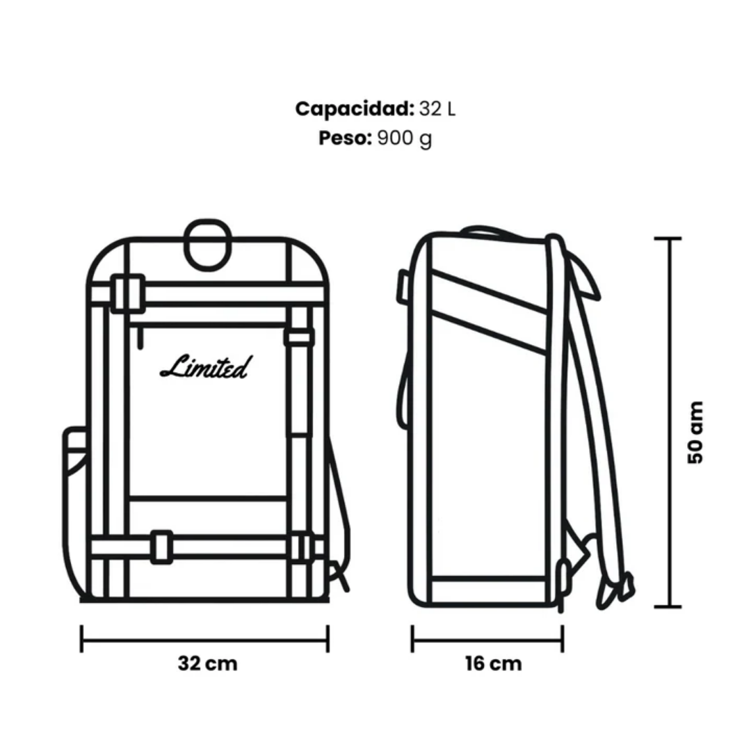 Mochila SOUL 50 x 32 x 16 cm.-5