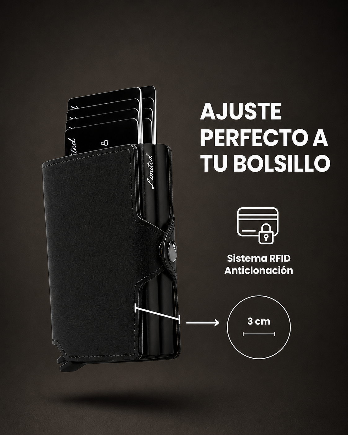 Billetera Doble Tarjetero Limited con Monedero-3