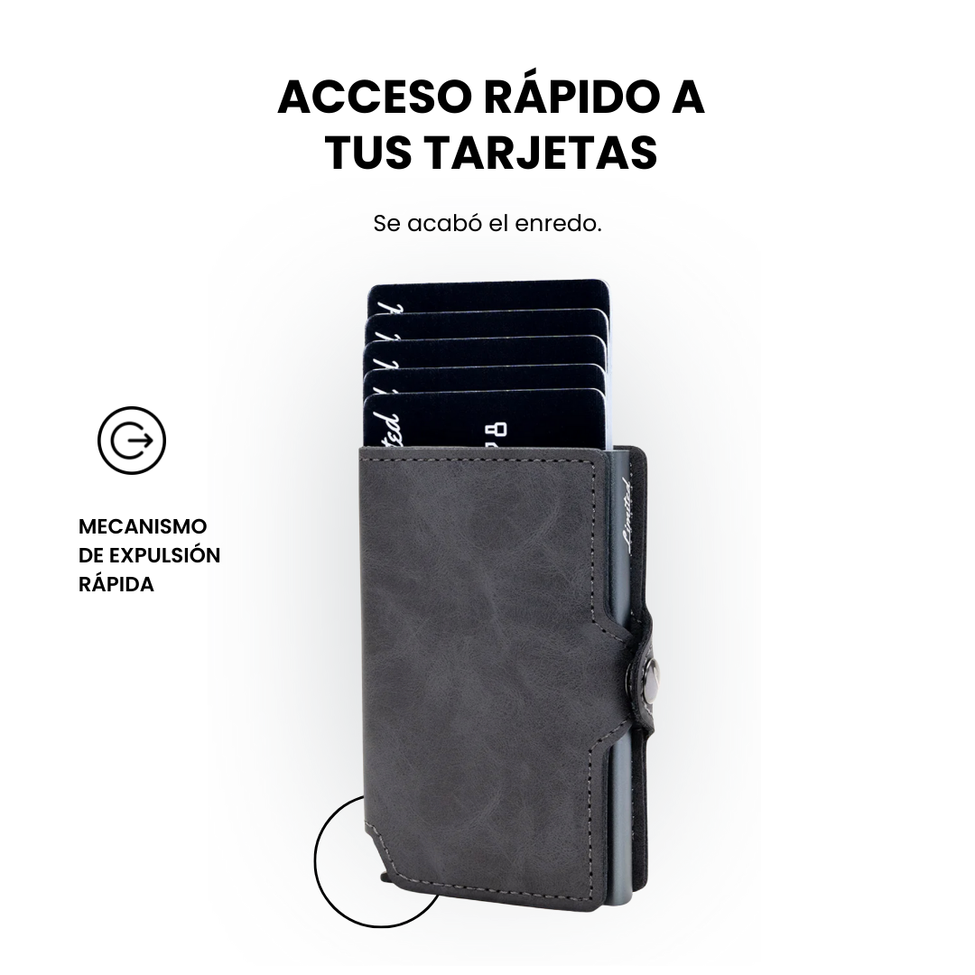 Billetera Tarjetero Limited Slim con Monedero-2