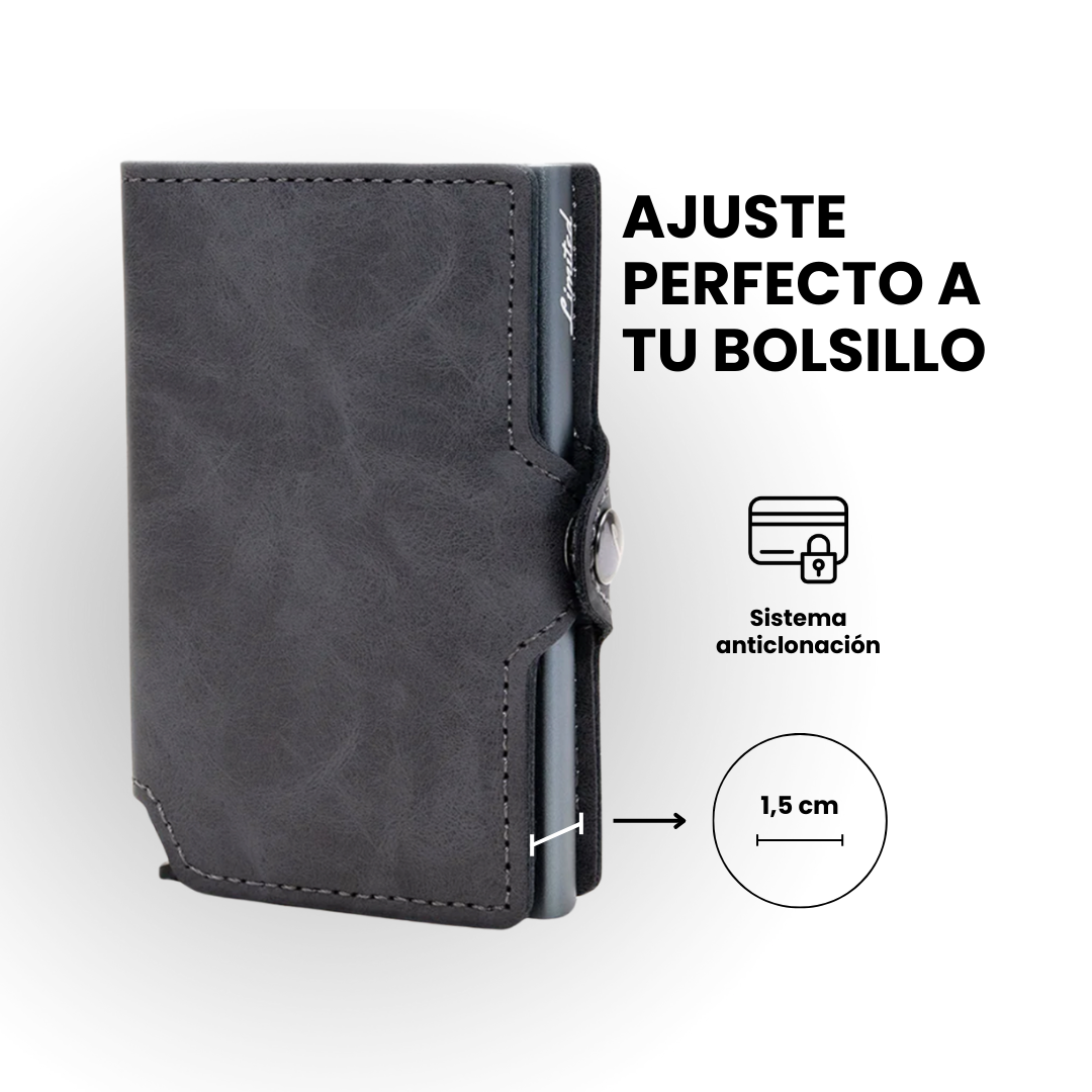 Billetera Tarjetero Limited Slim con Monedero-4