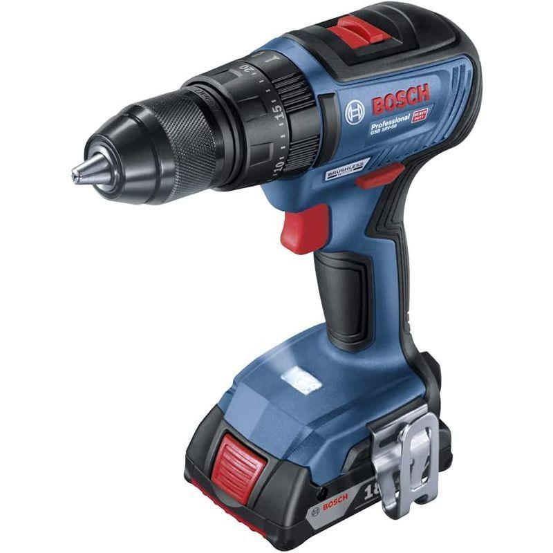 Taladro Percutor 13mm GSB 18v-50 Bosch-0