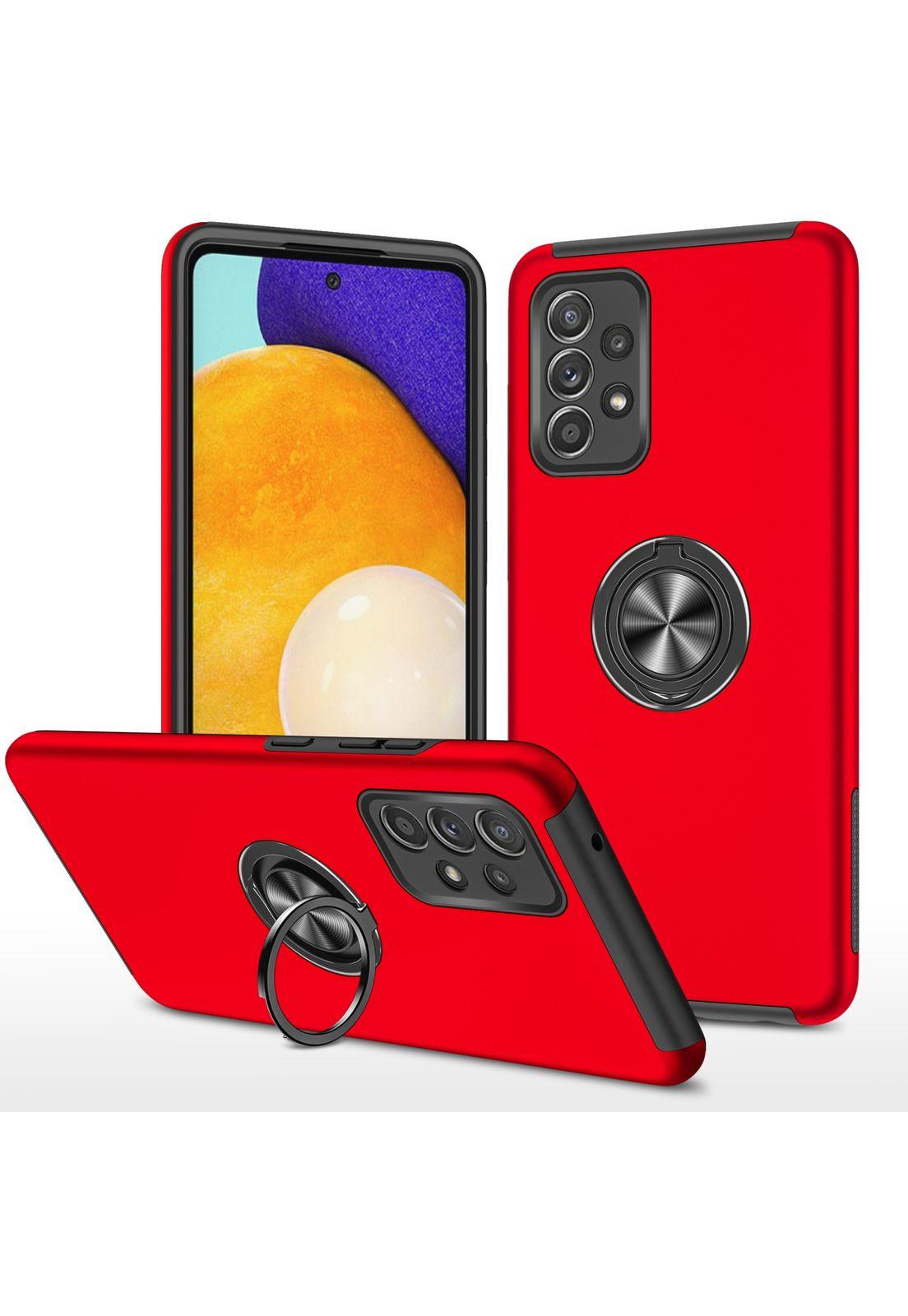 Carcasa Samsung A52 Anti Golpes Anillo Colores-0