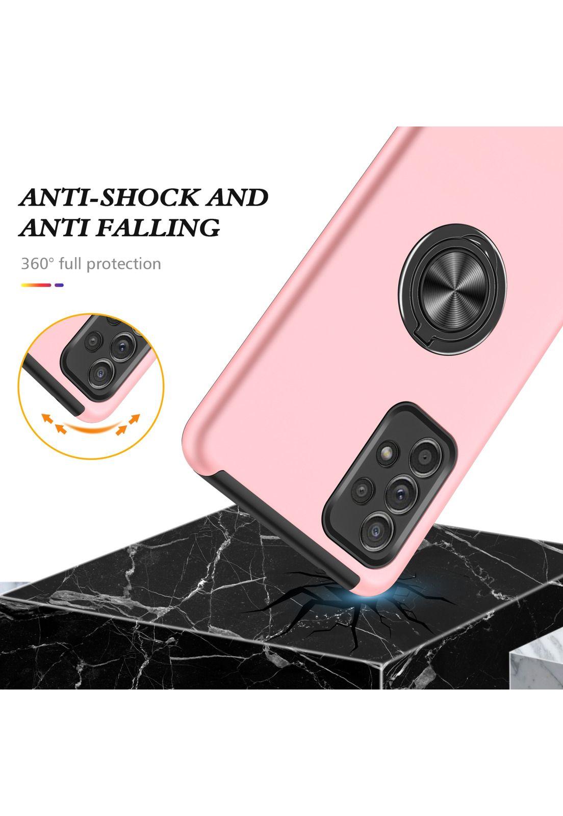 Carcasa Samsung A52 Anti Golpes Anillo Colores-2