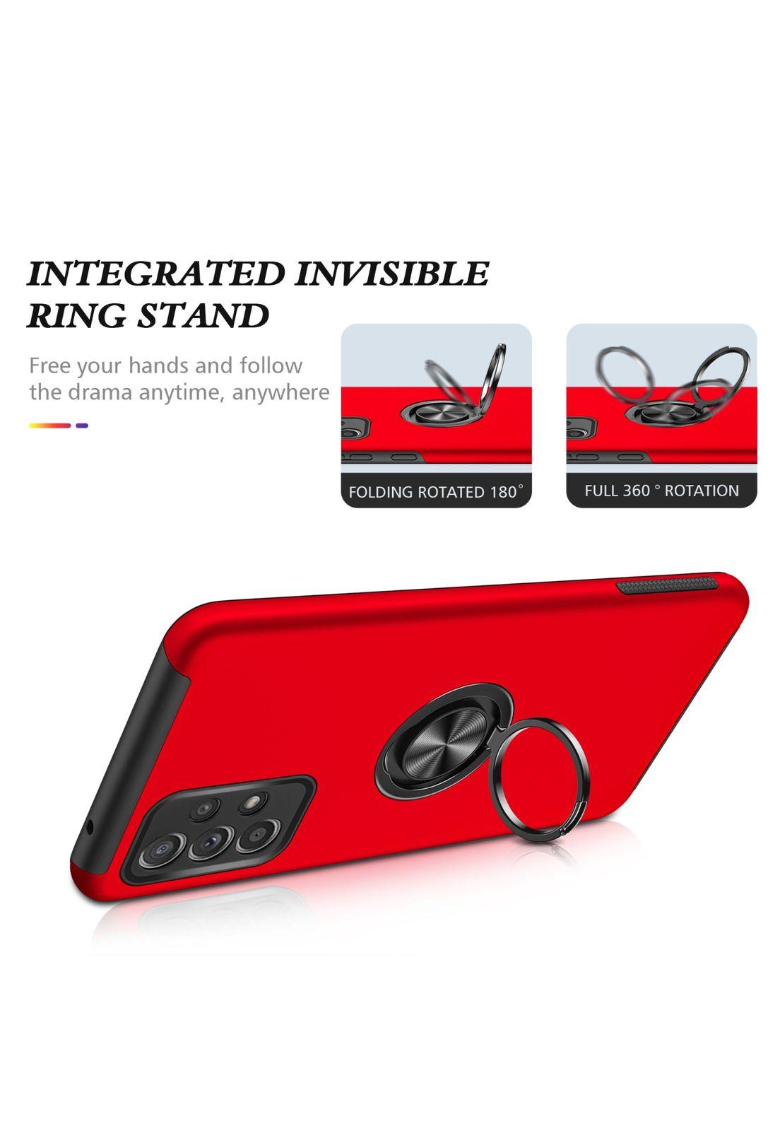 Carcasa Samsung A52 Anti Golpes Anillo Colores-1