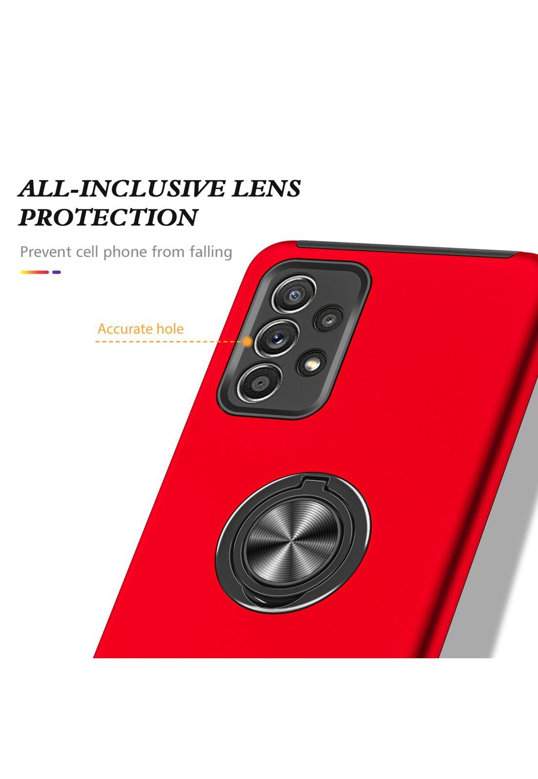 Carcasa Samsung A52 Anti Golpes Anillo Colores-2