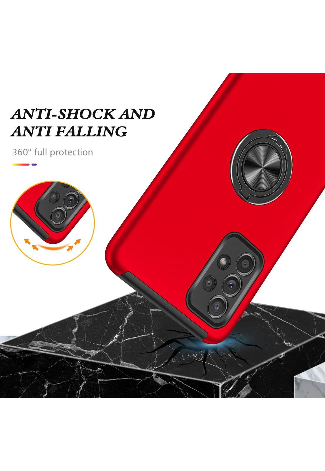Carcasa Samsung A52 Anti Golpes Anillo Colores-4