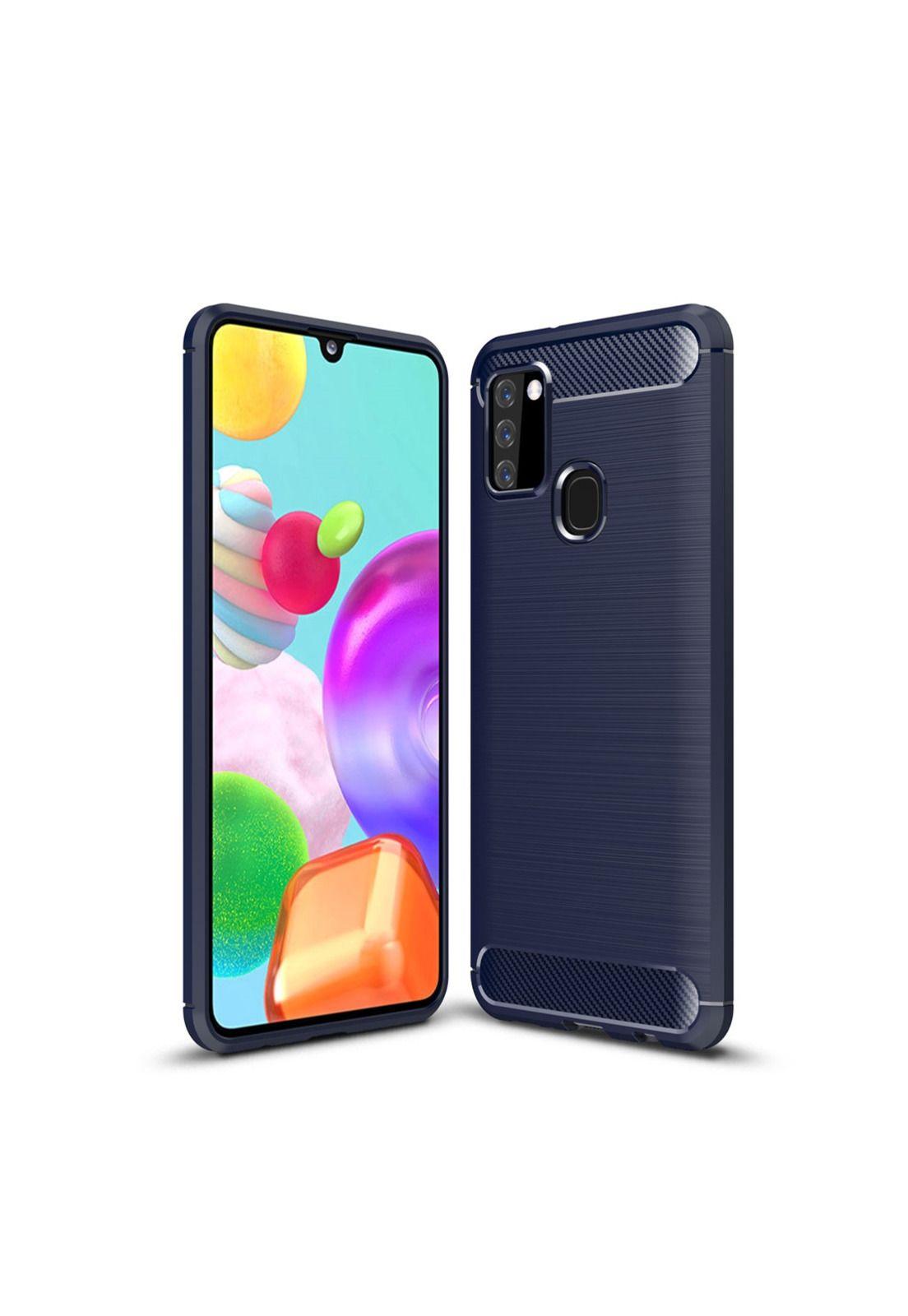 Carcasa Samsung A21s Azul-0