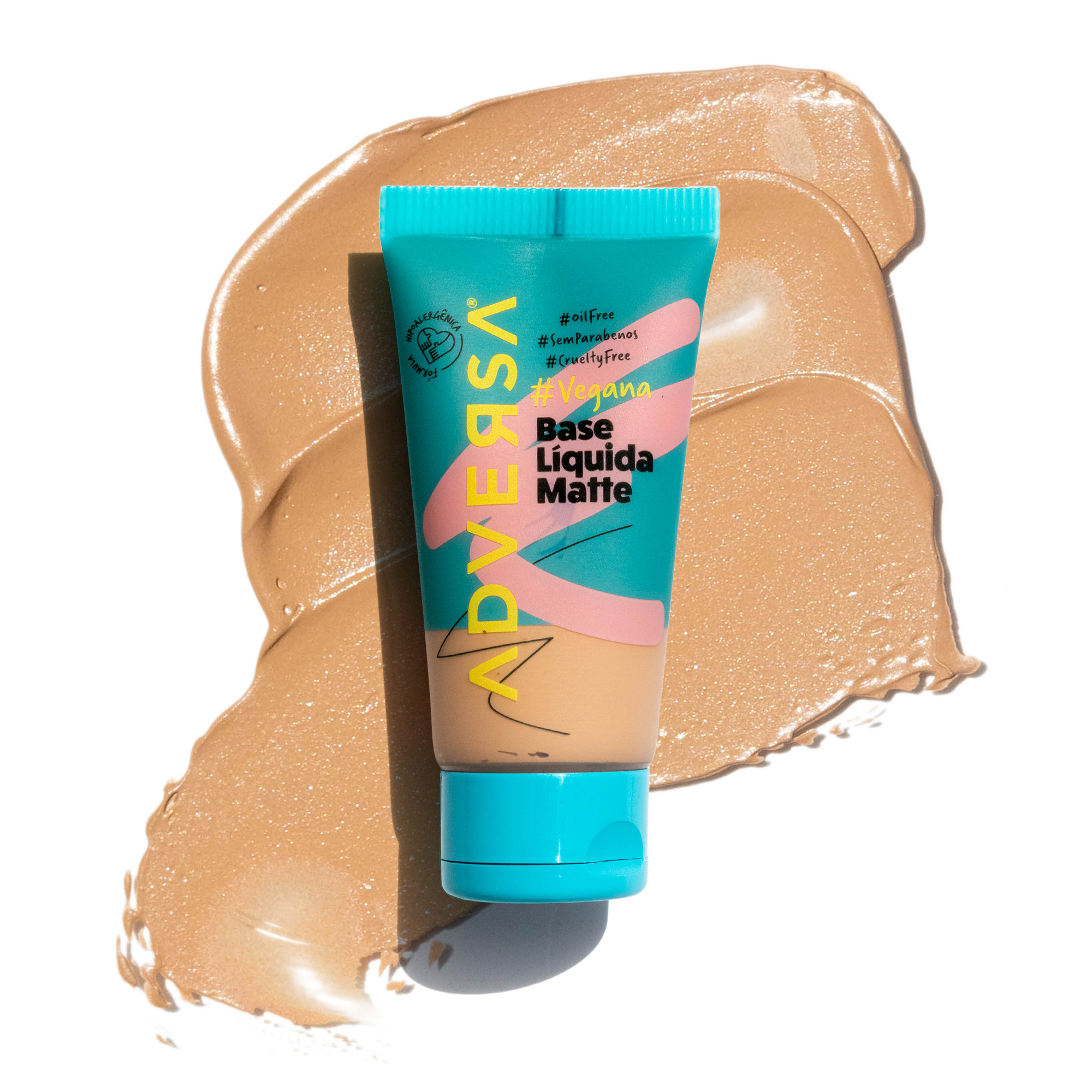 Base Líquida Soft Matte Vegana Tono 350 Adversa-0