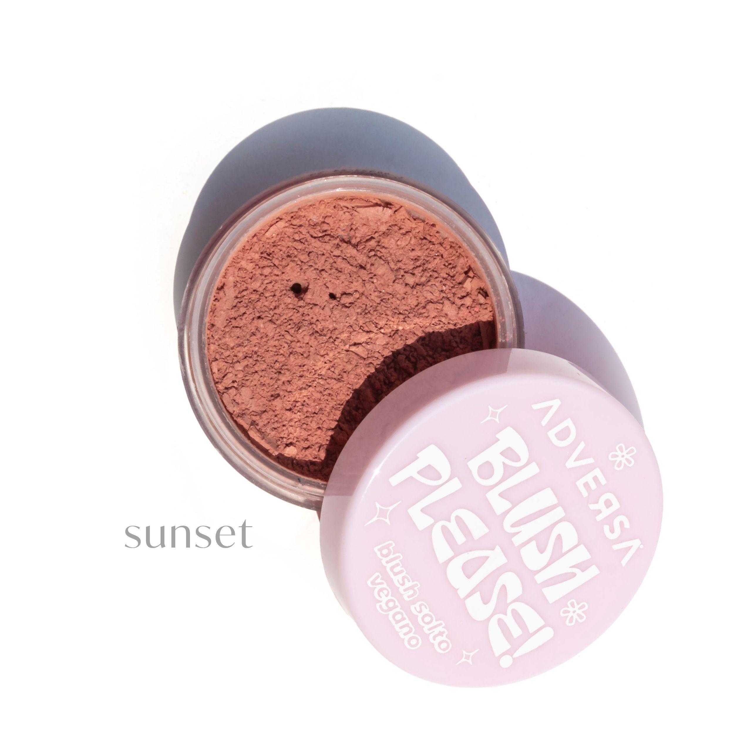 Blush Please Rubor en Polvo Suelto tono Sunset Adversa-0