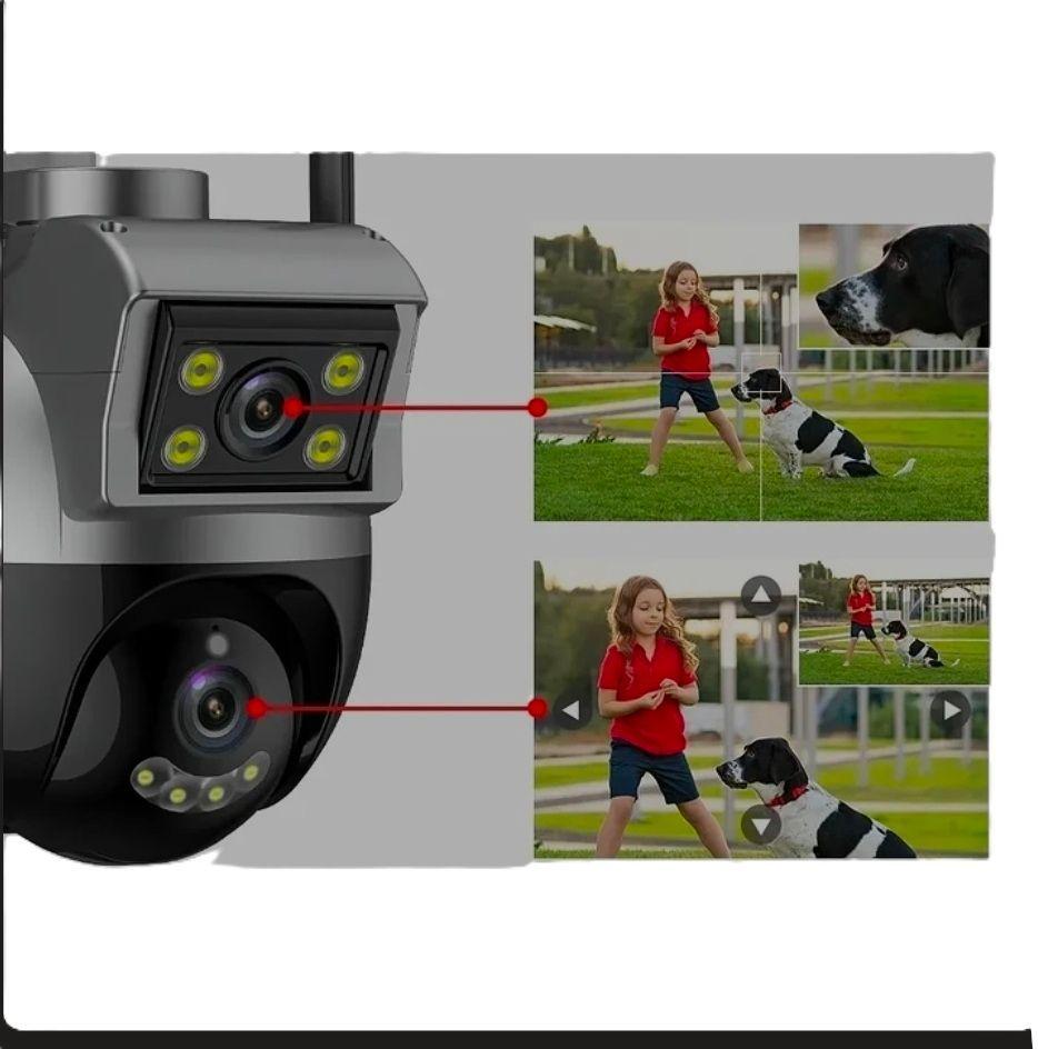 Cámara de Seguridad Smart Wifi Doble Lente/Cámara Yoosee 4mp-3