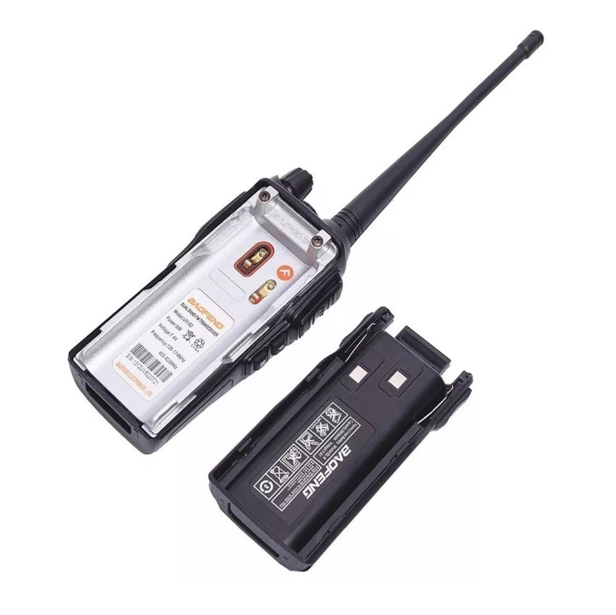 Radio Transmisor Walkie Talkie Baofeng UV 82 Dual Banda-4