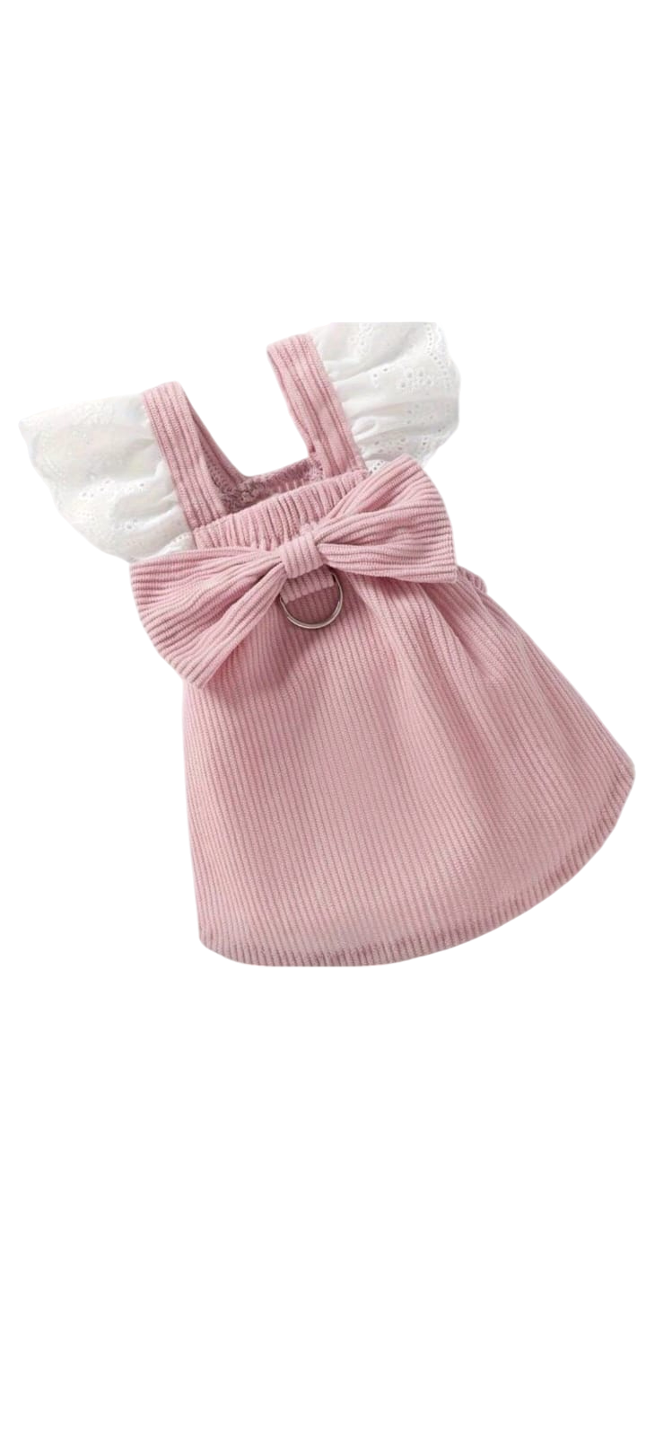Vestido Cotel Rosado para Peros, gatos, conejos y otros-0