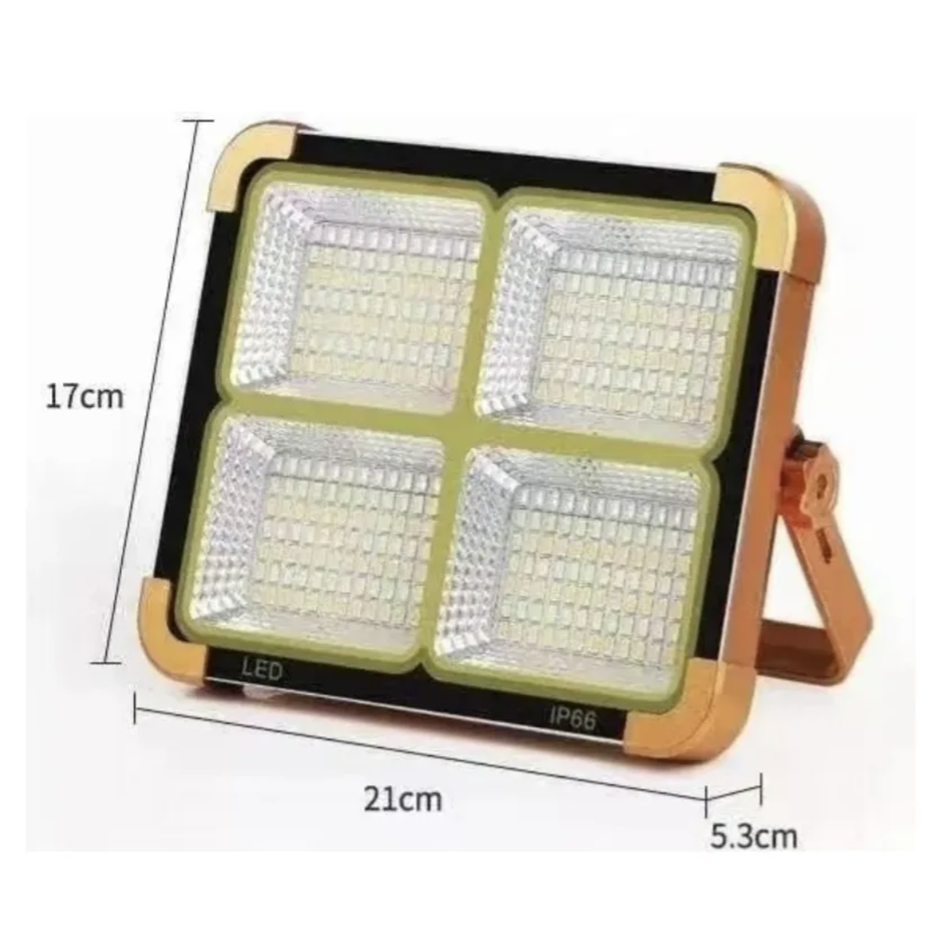 Foco Led Solar Recargable 200w Trabajo camping emergencia-3