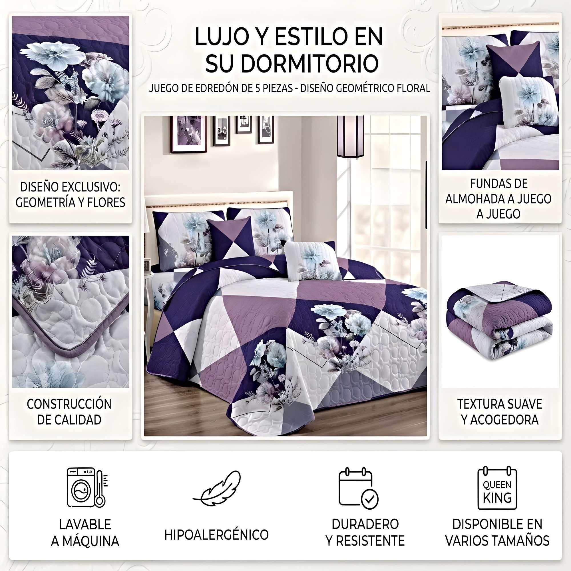 CUBRECAMA QUILT DE VERANO  KING C2-3