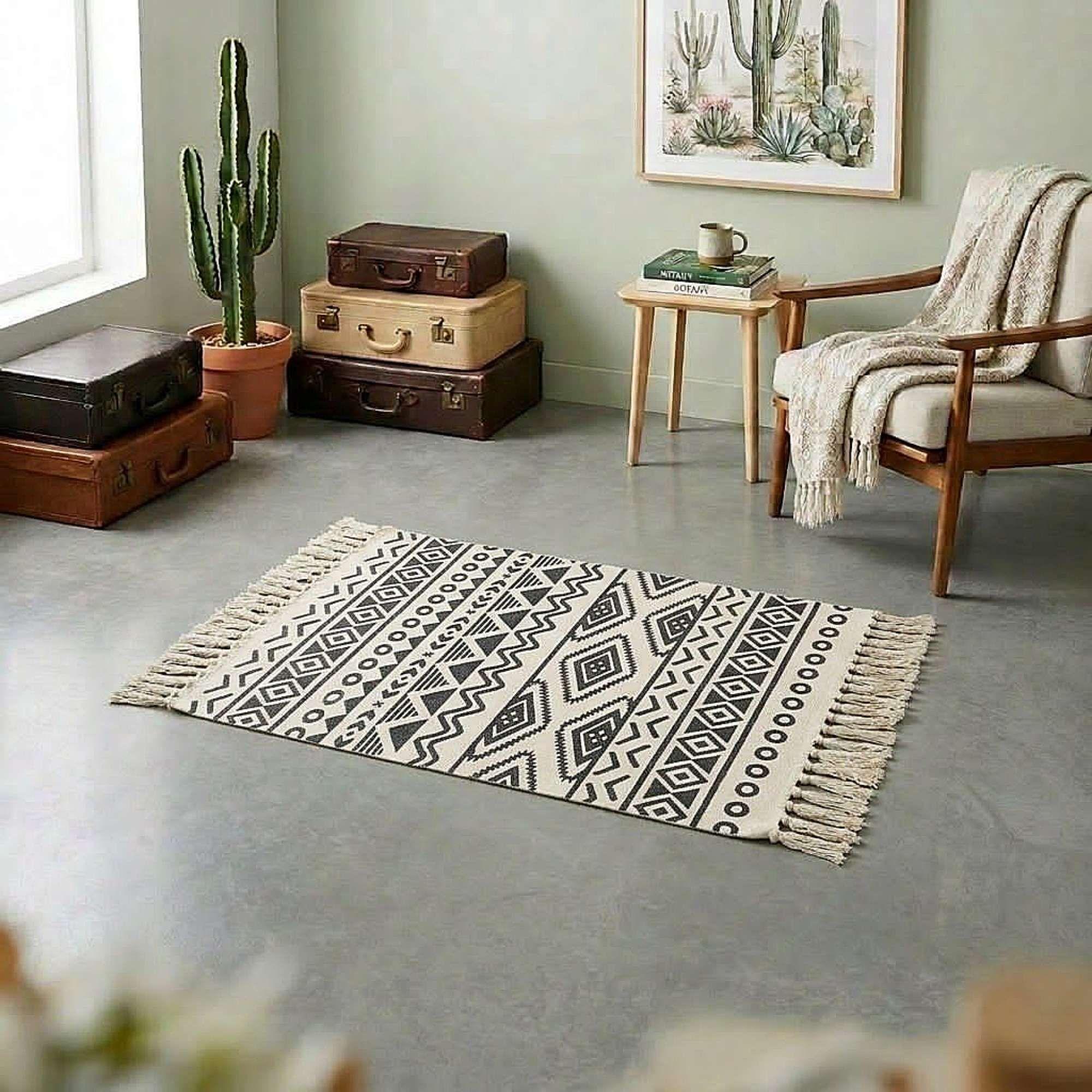 SET DE 2 BAJADAS DE CAMAS DECORATIVAS 60x90cm 01-0