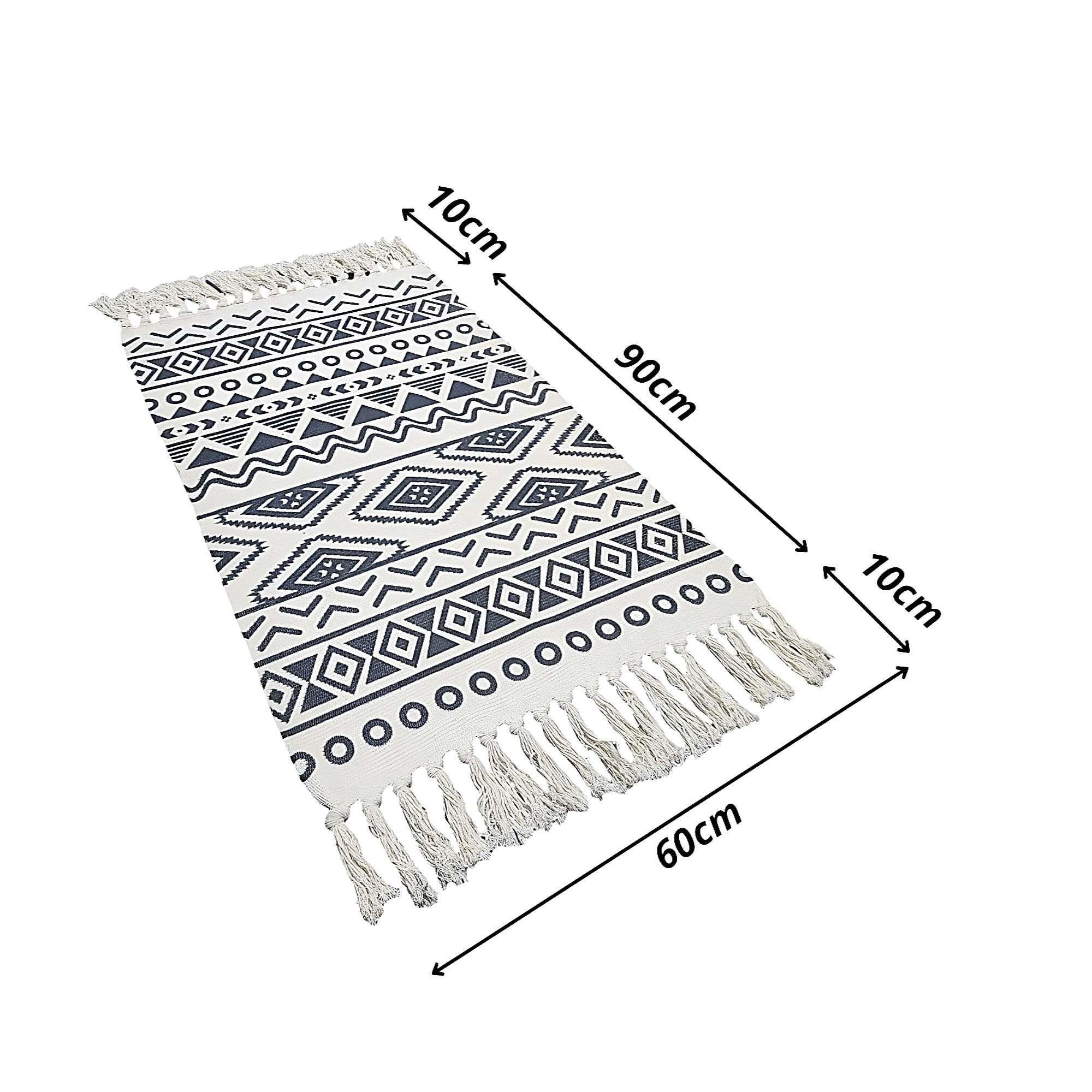 SET DE 2 BAJADAS DE CAMAS DECORATIVAS 60x90cm 01-3