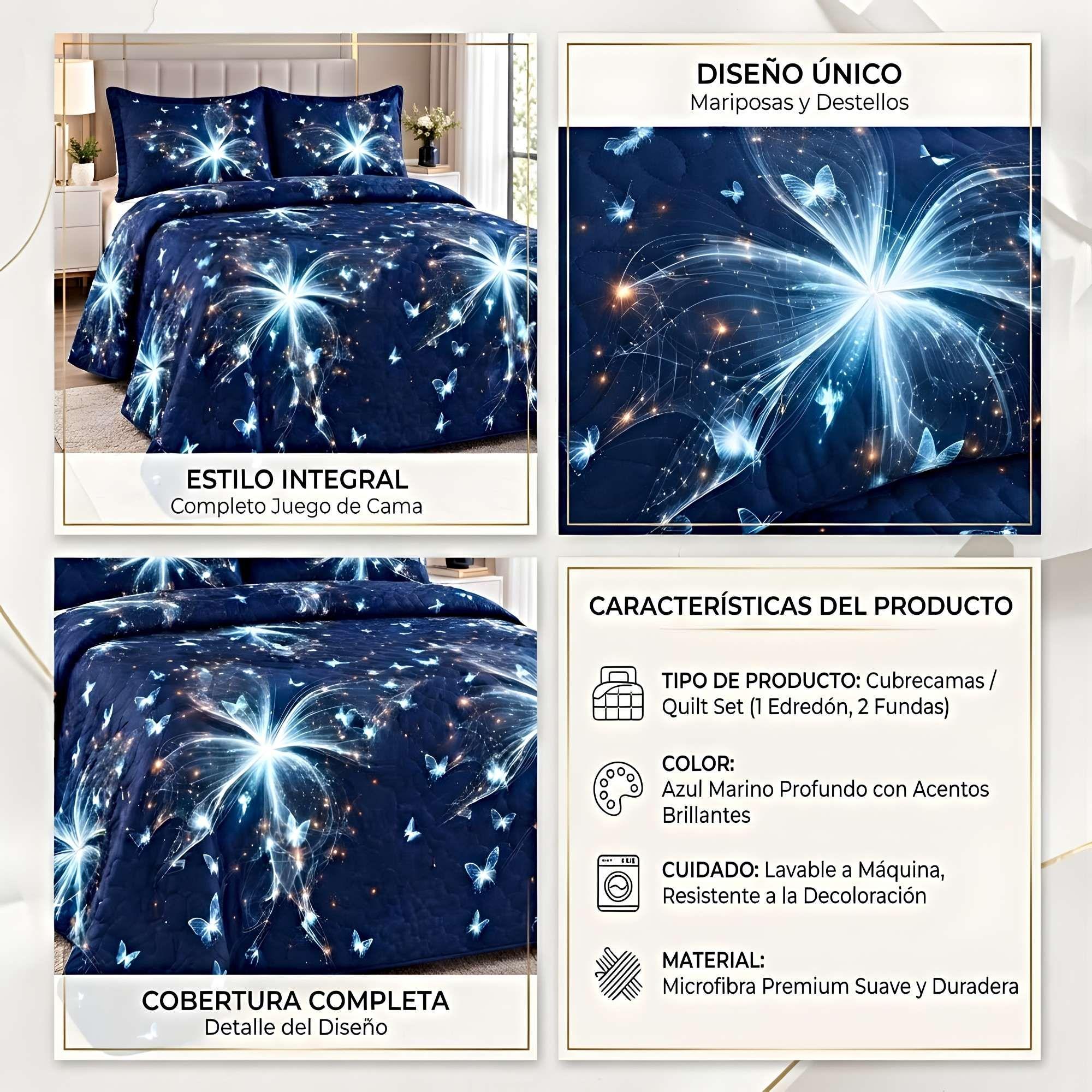 CUBRECAMA QUILT DE VERANO  KING C1-3