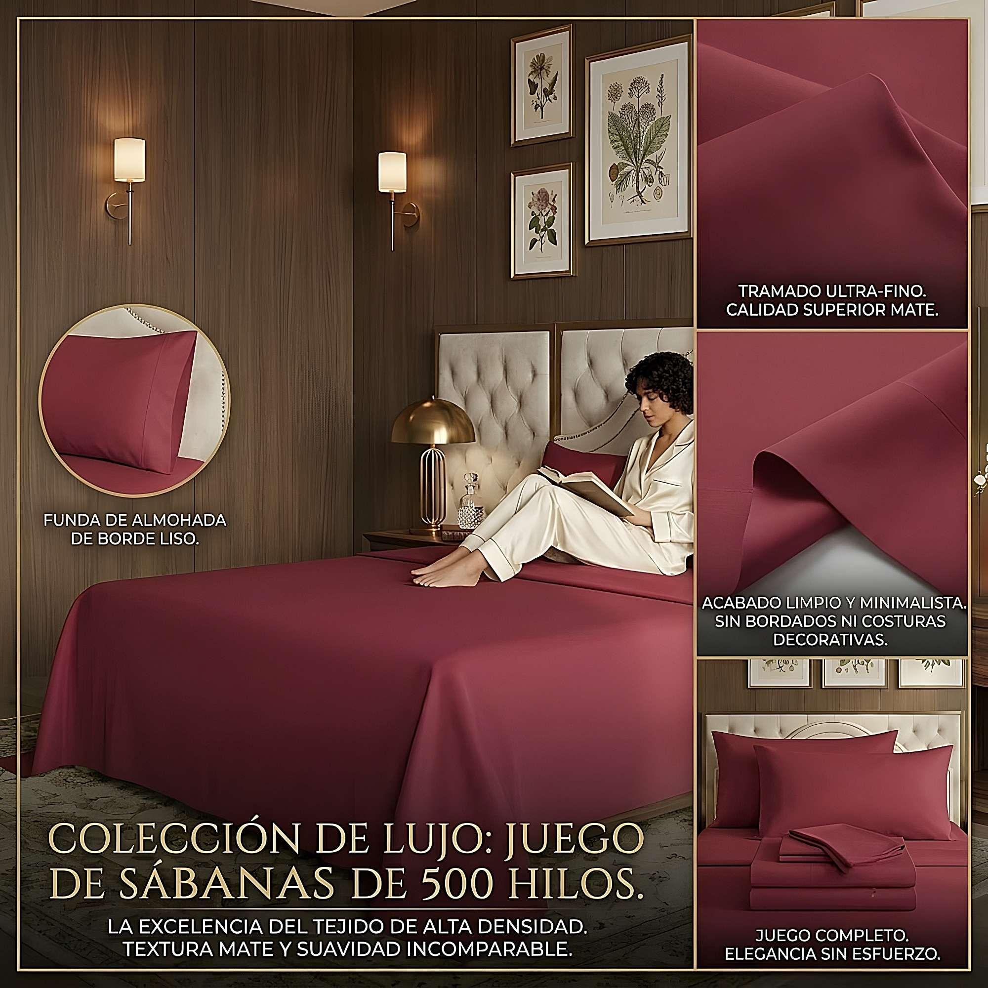KIT DE SABANAS DE 500 HILOS KING W11-3
