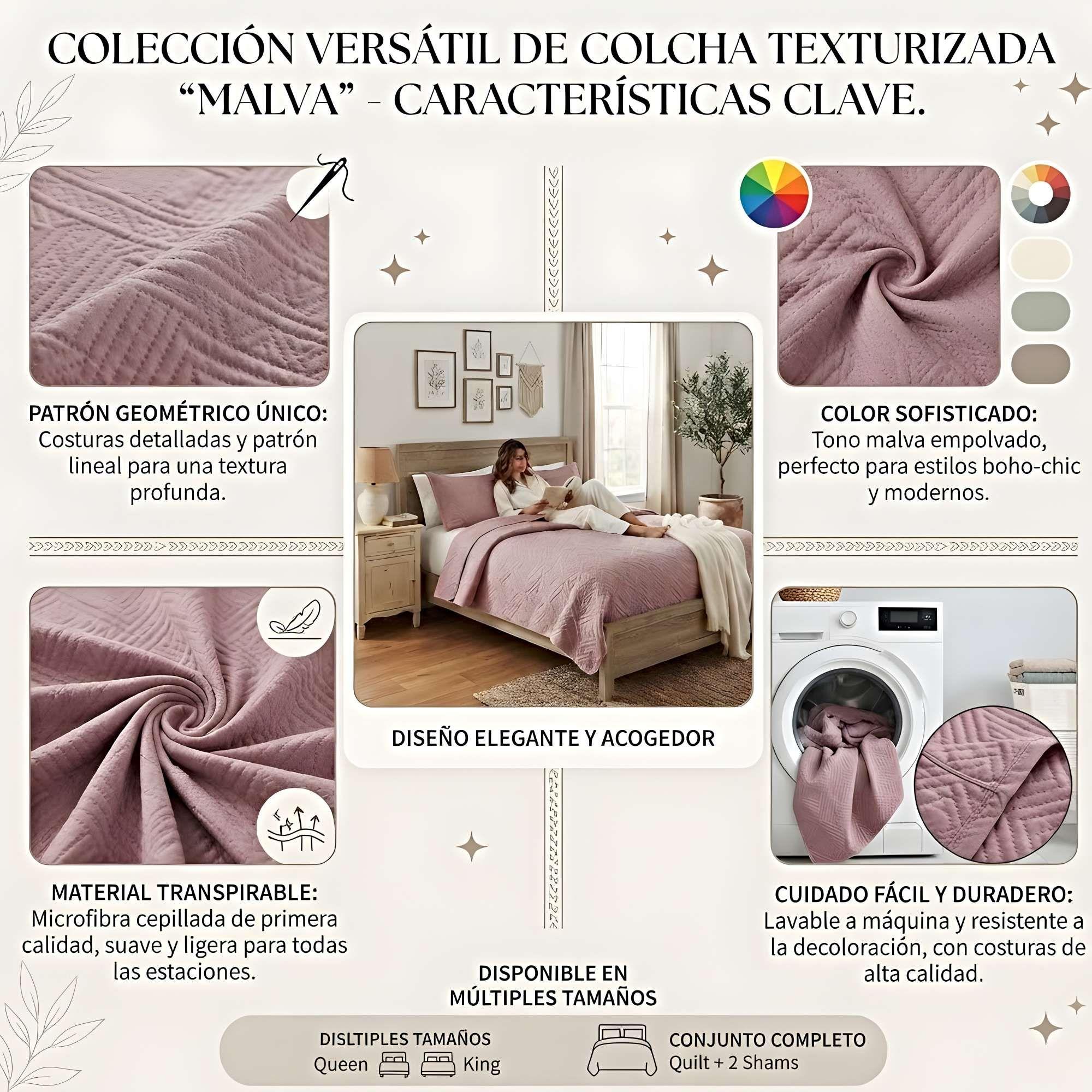 CUBRECAMA QUILT DE VERANO  KING CL7-3