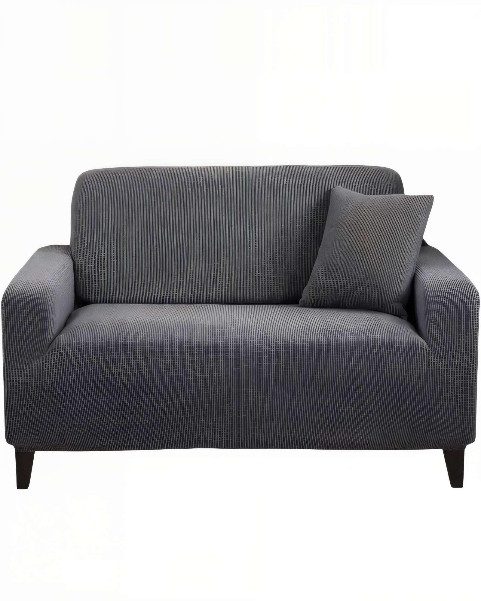 FUNDA DE SOFA REVESTIMIENTO ELASTICO 3 CUERPOS CUADRUPLE COLOR GRIS-0
