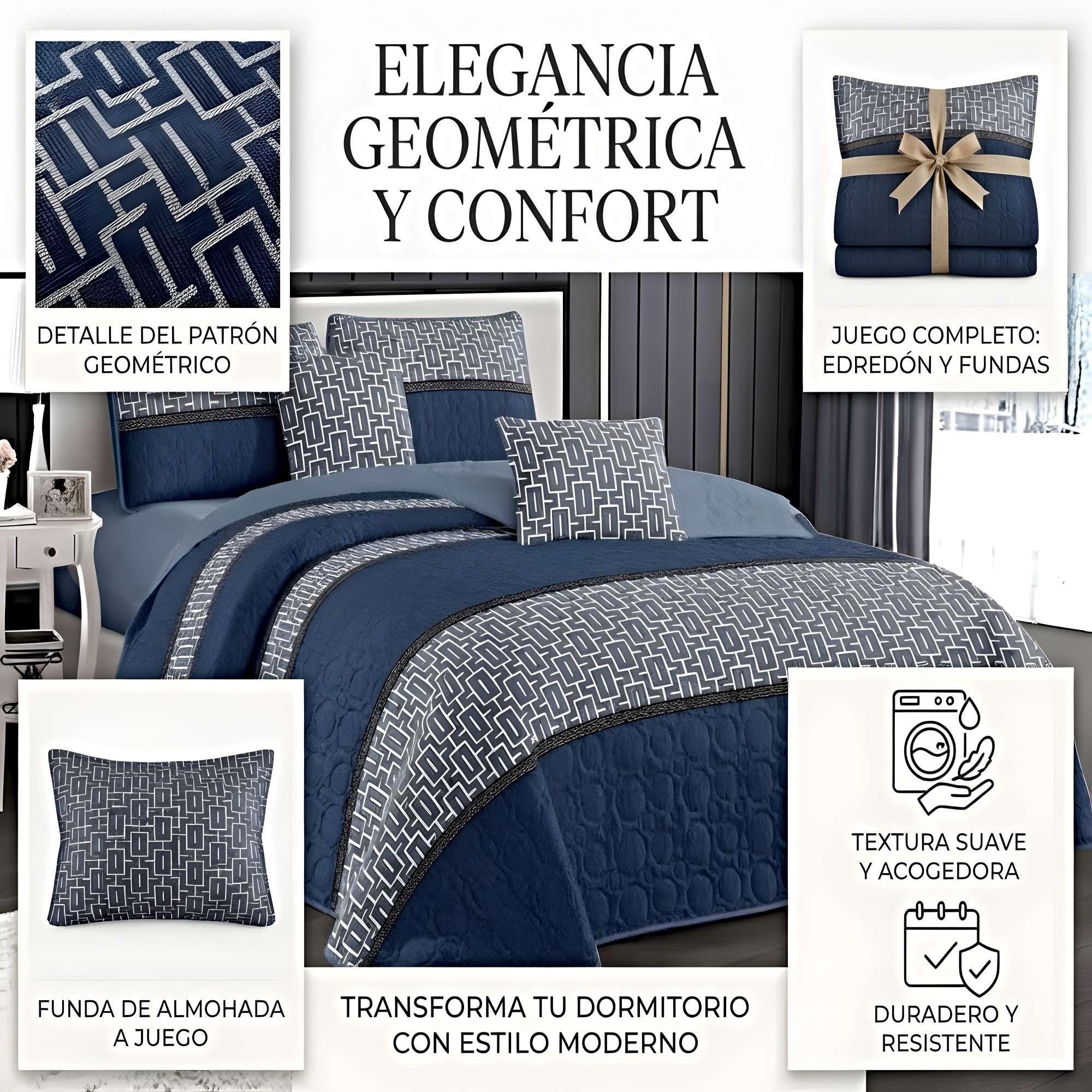 CUBRECAMA QUILT DE VERANO  PLAZA Y MEDIA C1-3