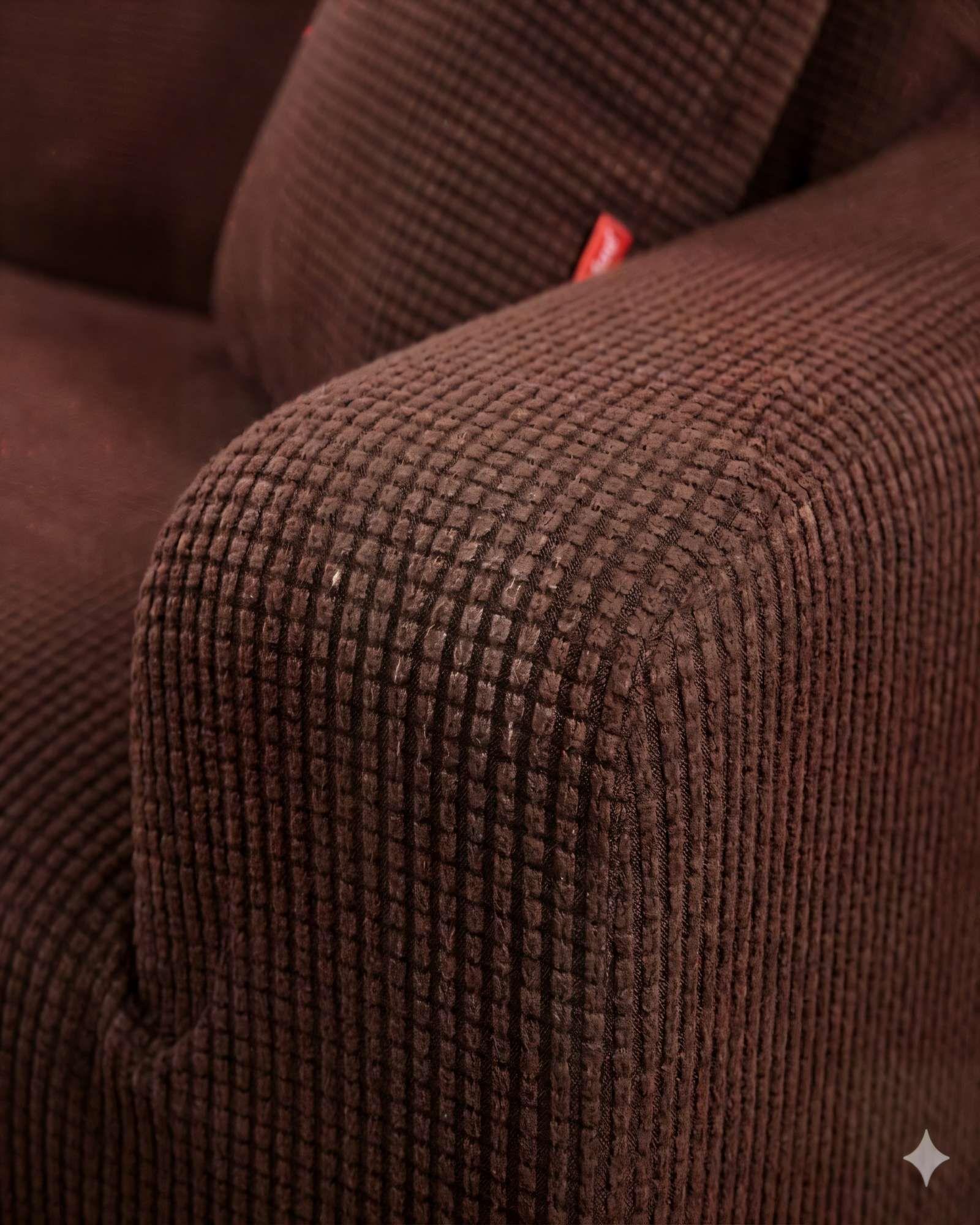 FUNDA DE SOFA REVESTIMIENTO ELASTICO 3 CUERPOS CUADRUPLE COLOR CAFÉ-1