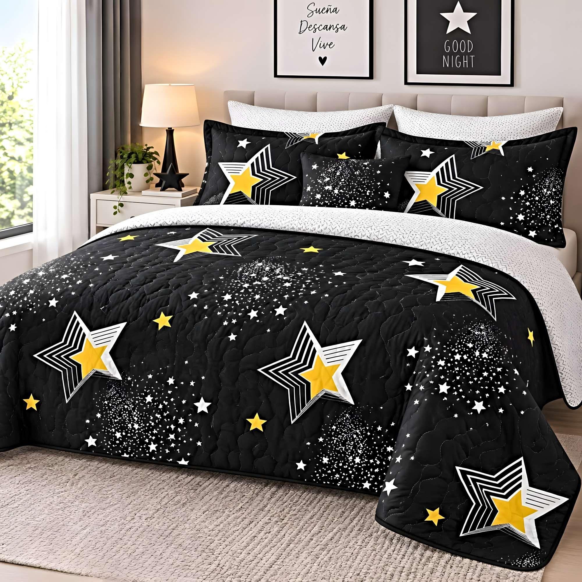 CUBRECAMA QUILT DE VERANO  2 PLAZAS C10-3