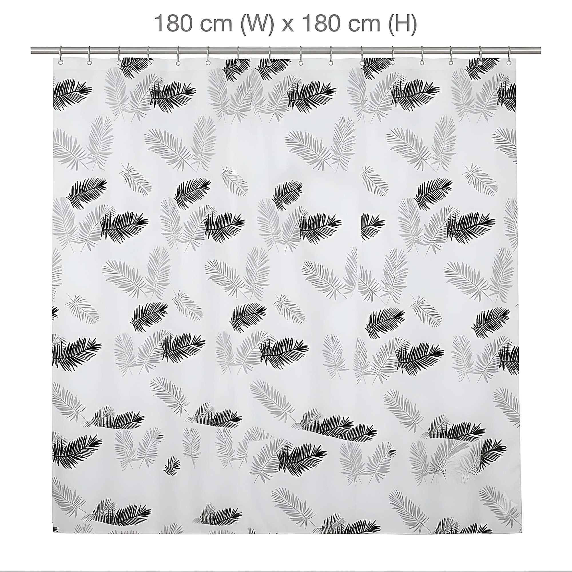 CORTINA DE BAÑO PREMIUM 180X180 CM CON FORRO BLANCO  CB23-1