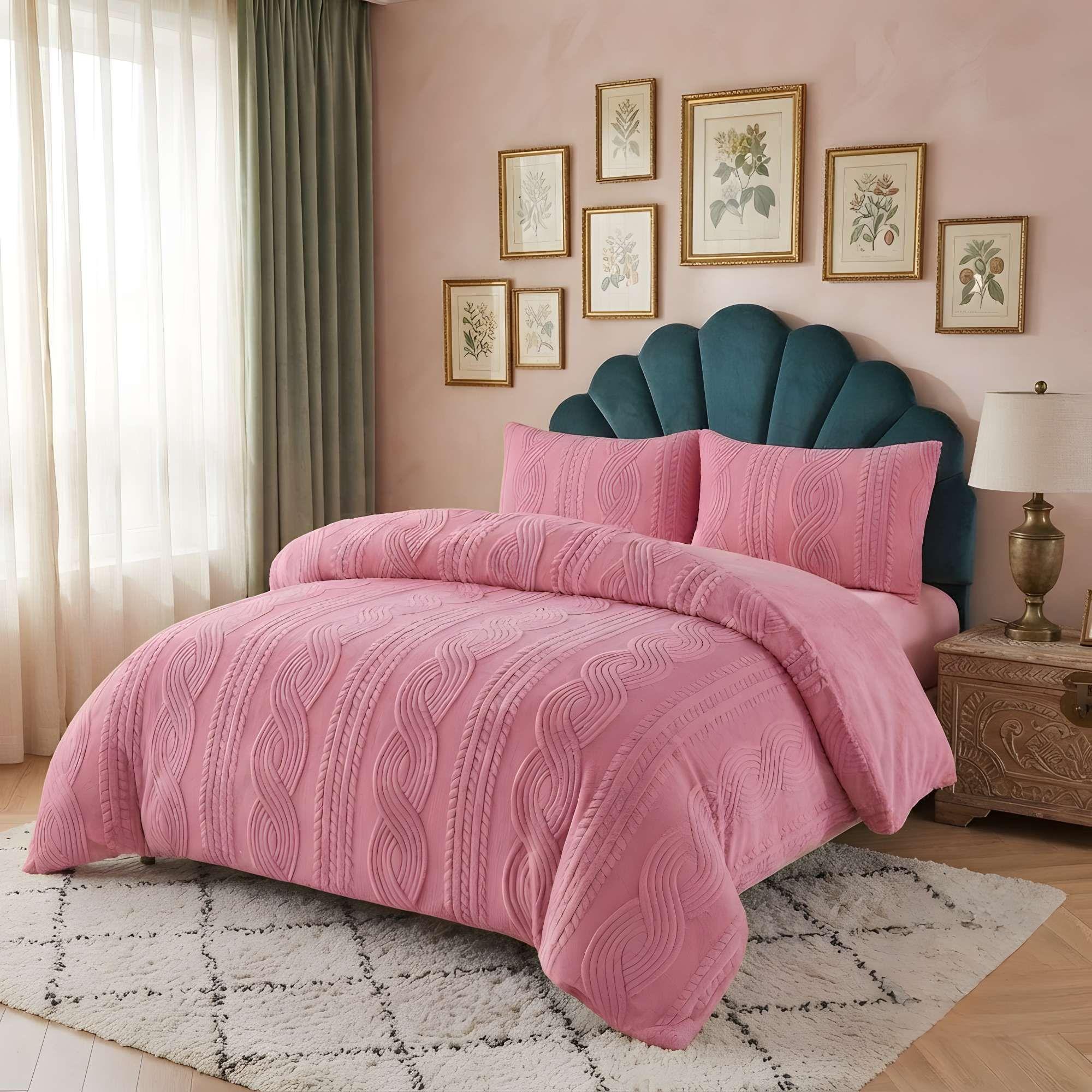 PLUMON SOFT TEXTURIZADO CON CHIPORRO 1.5P COLOR ROSADO-0