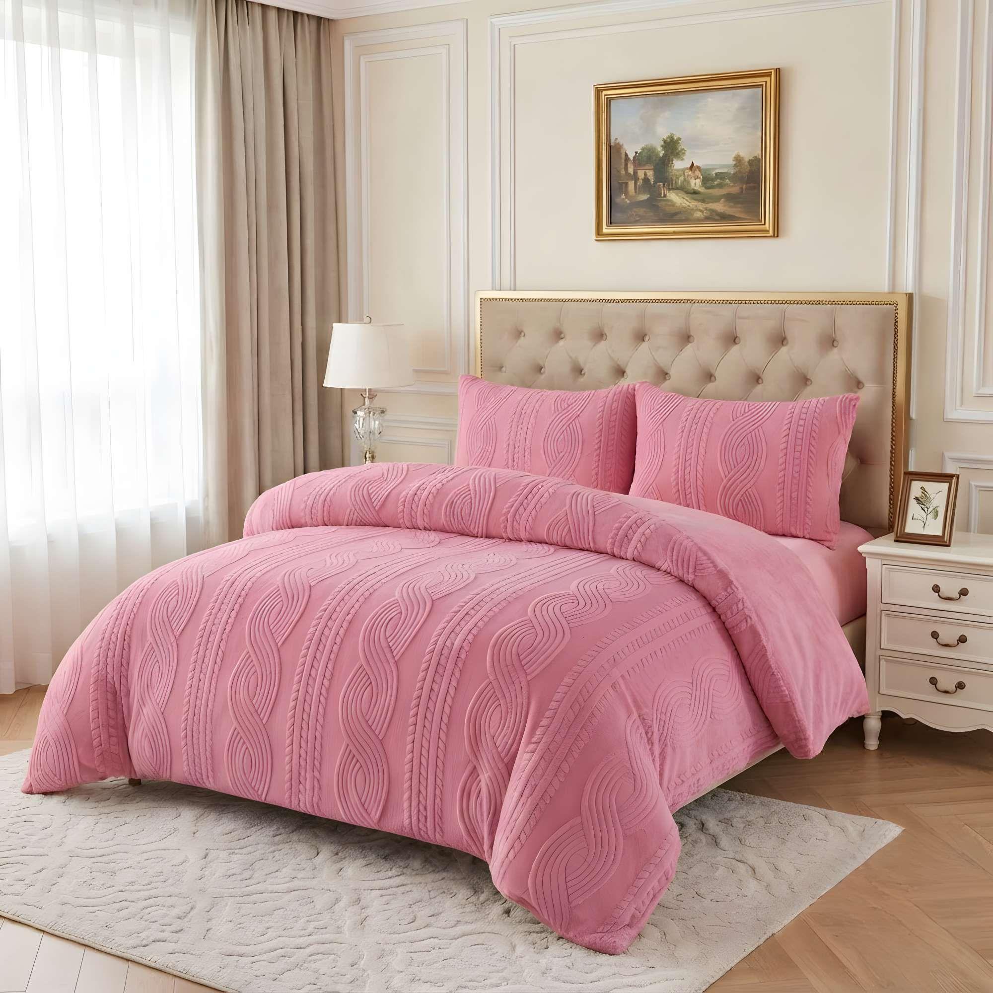 PLUMON SOFT TEXTURIZADO CON CHIPORRO 1.5P COLOR ROSADO-2