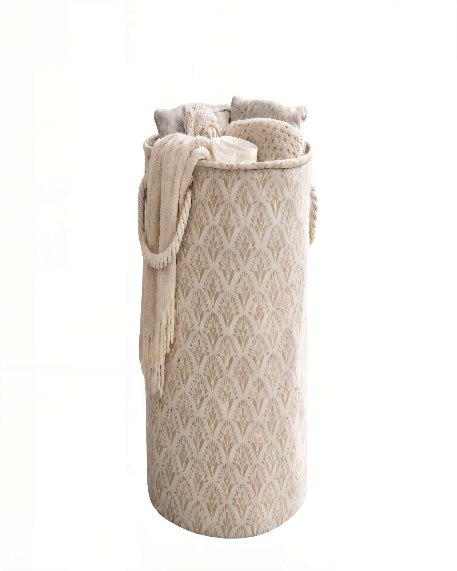 CANASTILLOS DE ROPA 40CMX50CM COLOR BEIGE -0