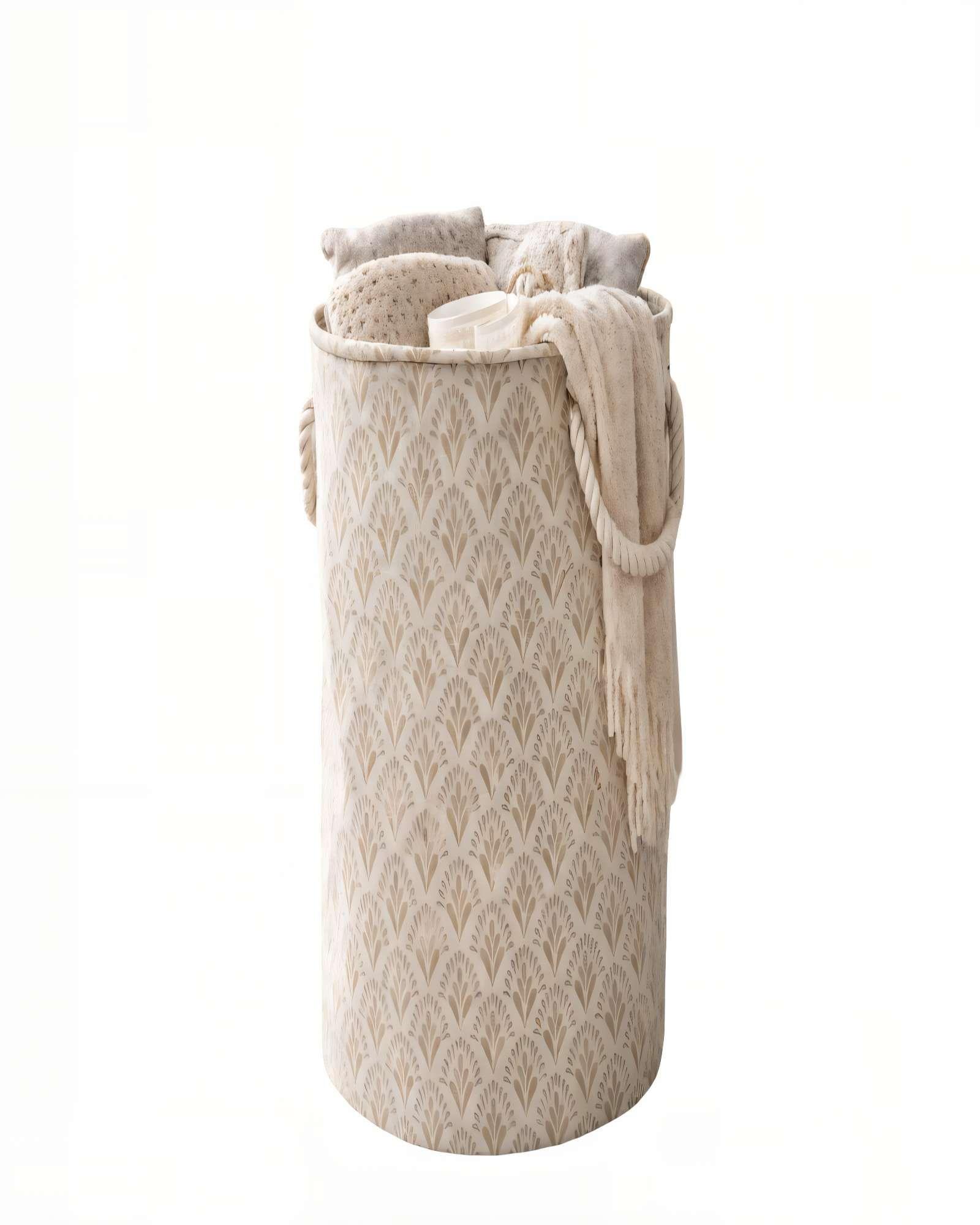 CANASTILLOS DE ROPA 40CMX50CM COLOR BEIGE -1