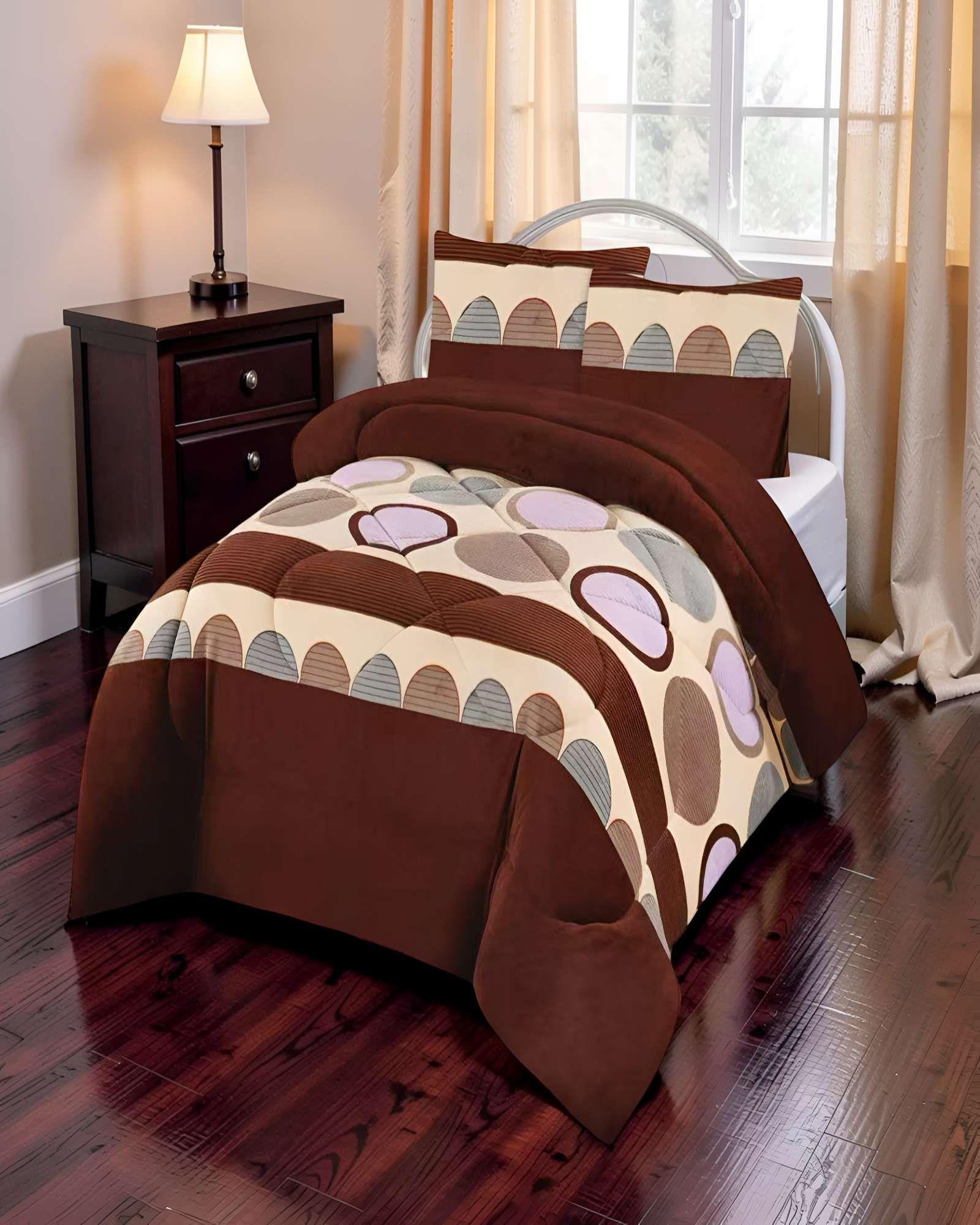 PLUMON INVIERNO SOFT CON DISEÑO 2 PLAZA 230CM X 250CM F6-3