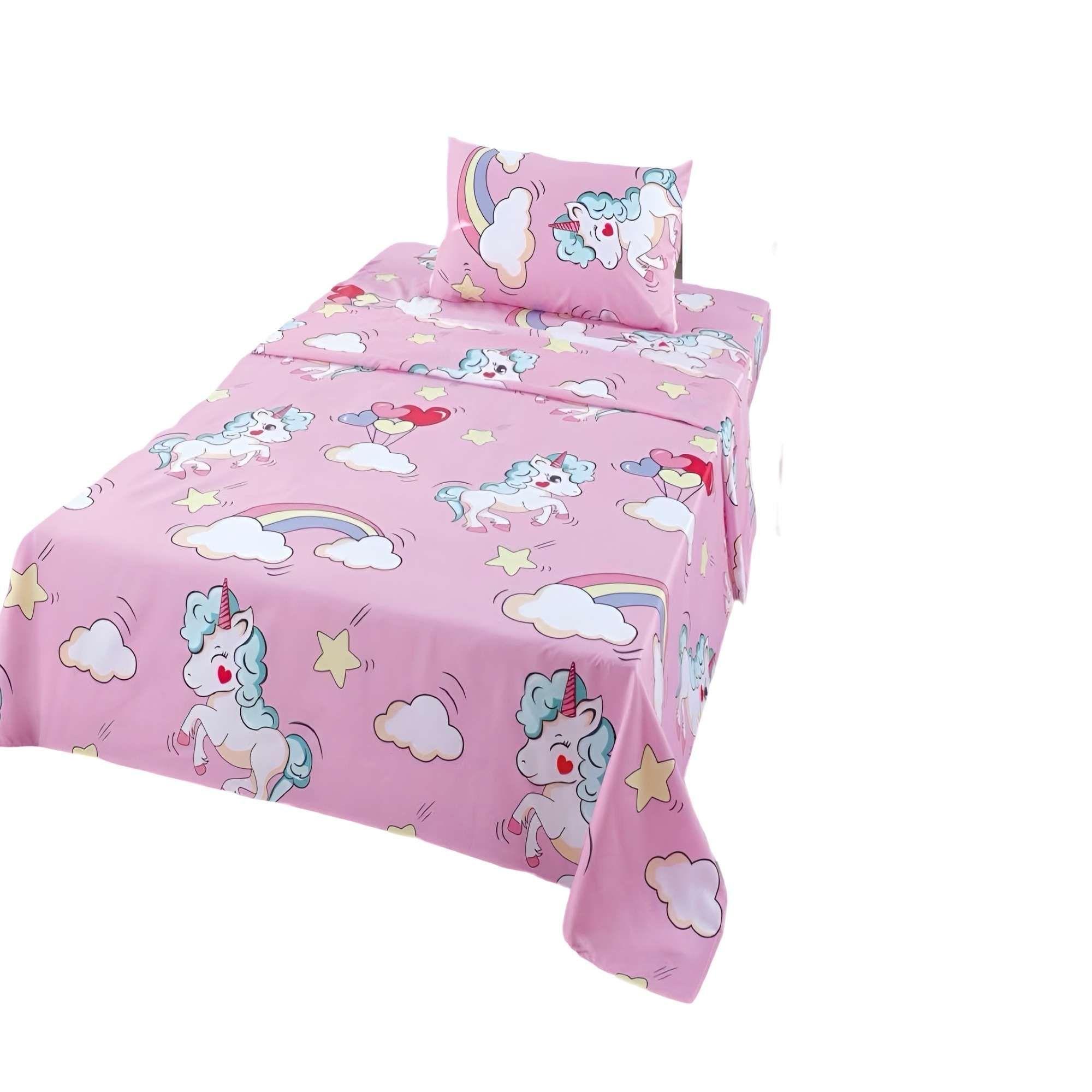 PACK DE SABANA INFANTIL DE 100 HILOS 1.5 PLAZAS D2-3