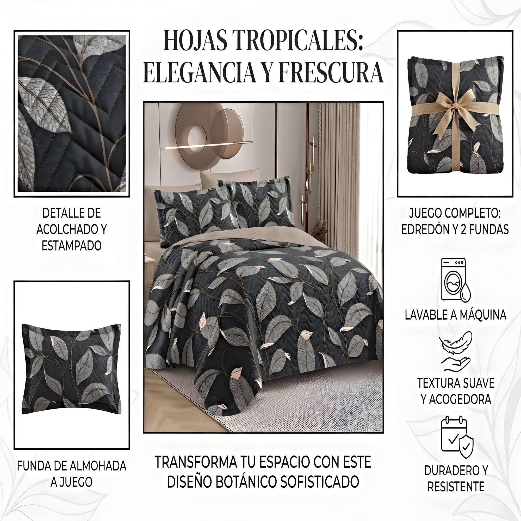 CUBRECAMA QUILT DE VERANO  2 PLAZAS C6-3