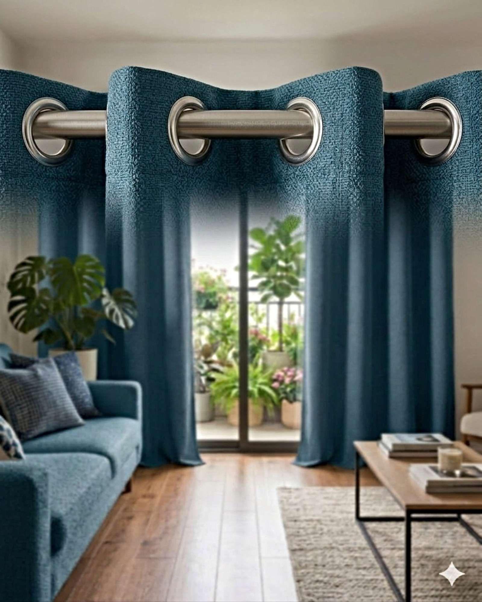 CORTINAS BLACKOUT: AHORRO ENERGÉTICO Y ESTILO AZUL PETROLEO-2